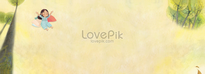 木の子供たちはゆっくりと背景イラストイメージ 背景 Id 605814814 Prf画像フォーマットpsd Jp Lovepik Com