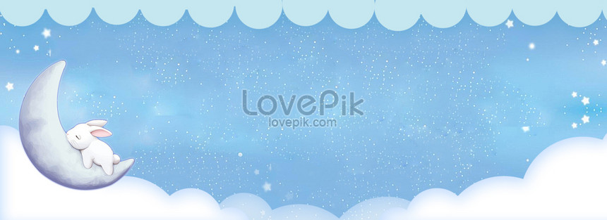 Beautiful Little Fresh Baby Blue Background Background Download Free Banner Background Image On Lovepik