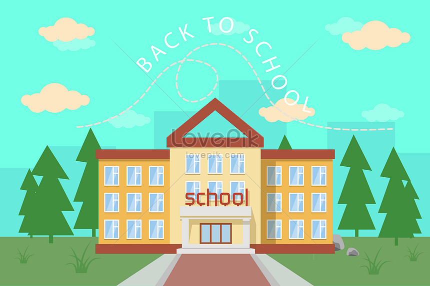 School background creative image_picture free download 
