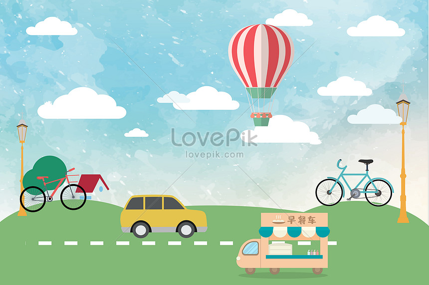 Travel background creative image_picture free download 