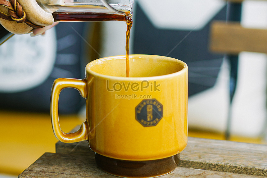 Download Yellow Coffee Cup Photo Image Picture Free Download 500093572 Lovepik Com PSD Mockup Templates