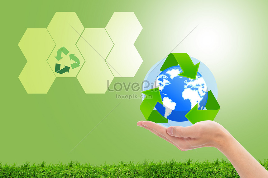 The impact of sustainable development on the earth creative image_picture  free download 