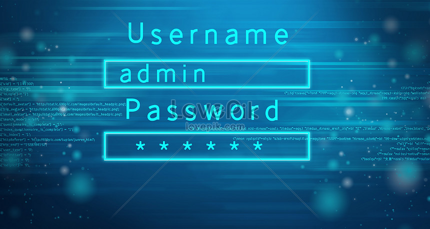 User Name And Password Input Download Free | Banner Background Image on  Lovepik | 500527825