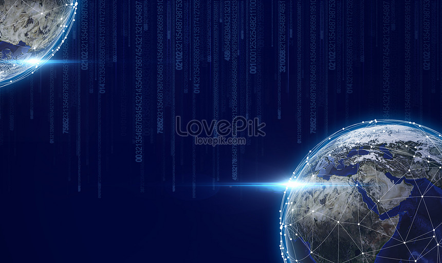 The Earth Background Of The Sense Of Science And Technology Creative Image Picture Free Download Lovepik Com