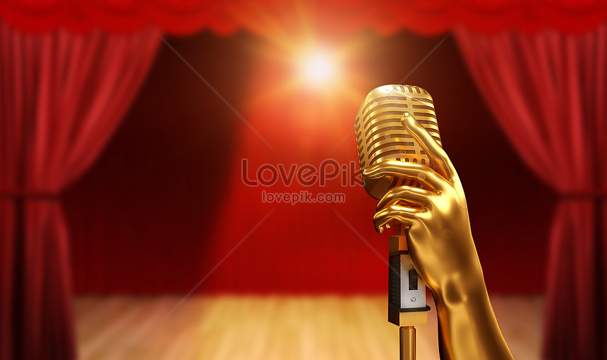 Stage background creative image_picture free download 