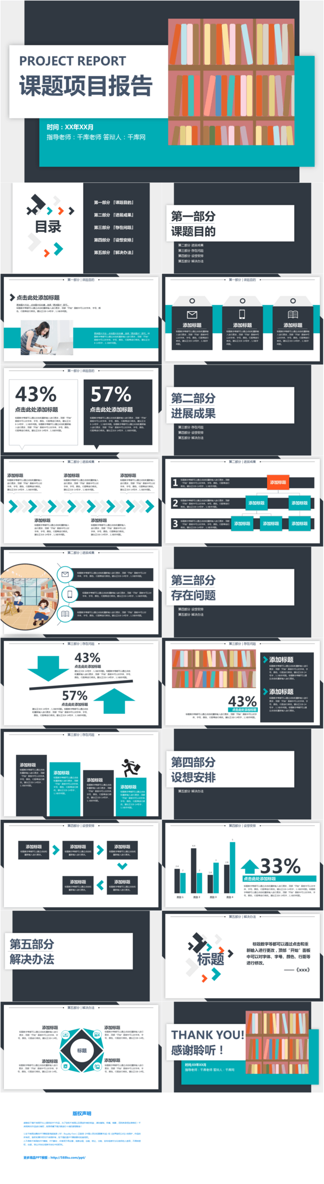 Nếu bạn cần tạo một báo cáo dự án nghiên cứu thực tế đơn giản, mẫu PowerPoint này sẽ là sự lựa chọn tuyệt vời! Với bố cục trực quan, dễ sử dụng và các mẫu slide được thiết kế sẵn, bạn chỉ cần thay đổi thông tin của mình và bổ sung những chi tiết cần thiết cho bài thuyết trình của mình.