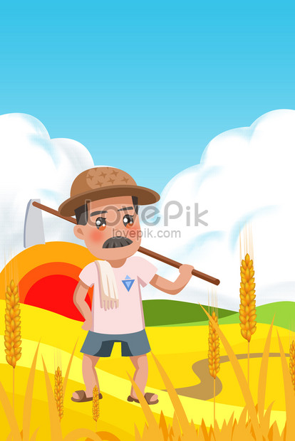 Dibujos Animados De La Agricultura Trabajadores Ilustración | PSD  ilustraciones imagenes descarga gratis - Lovepik