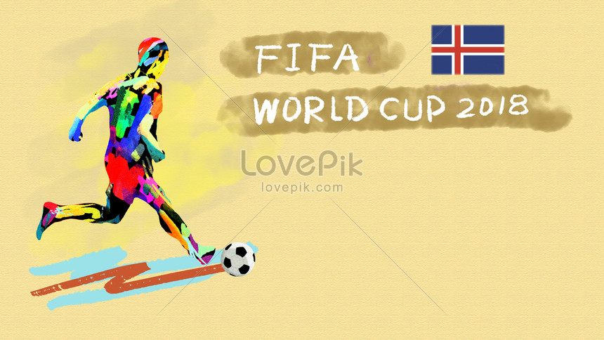 サッカーワールドカップアイスランドイラストレーションイメージ 図 Id Prf画像フォーマットjpg Jp Lovepik Com