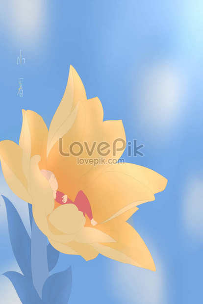 小さな夏祭りの女の子の花のクリエイティブイラストイメージ 図 Id Prf画像フォーマットjpg Jp Lovepik Com