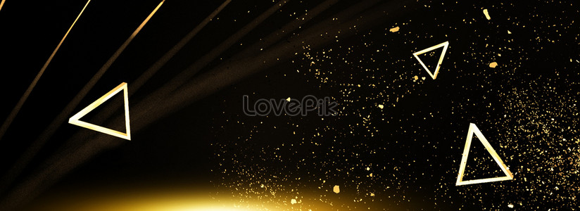 Business Black Gold Atmospheric Fashion Background Poster Download Free ...