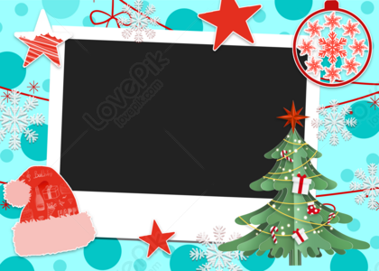 Cute Christmas Photo Frame White Christmas Tree Stars, Silk Backgrounds,  Snowflakes Backgrounds, Christmas Backgrounds Download Free | Banner  Background Image on Lovepik | 361288424