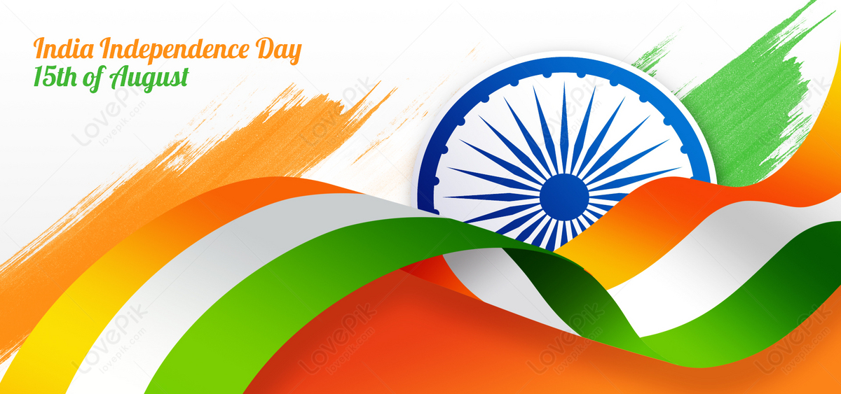 Colorful Creative Hand Painted India Background, India Independence Day ...