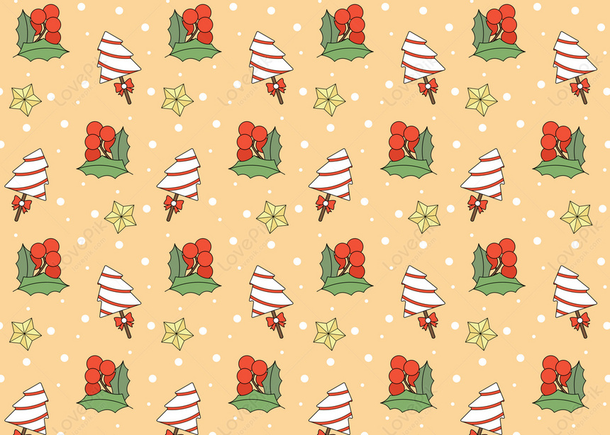 Cute Holly Christmas Candy White Red Green Christmas Background ...