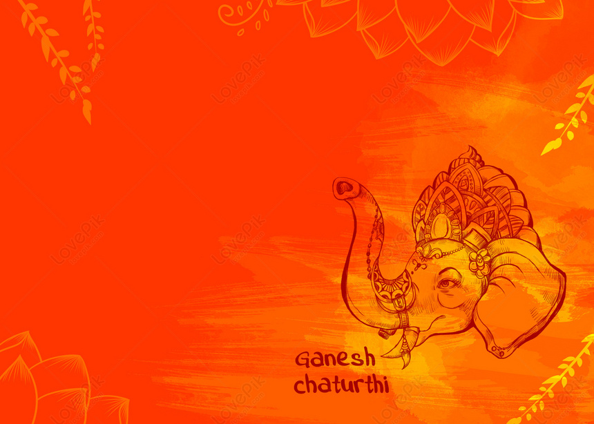 Image Head Orange Yellow Gradient Background, Elephants Backgrounds, Ganesh  Chaturthi Backgrounds, Gradient Backgrounds Download Free | Banner  Background Image on Lovepik | 361207677