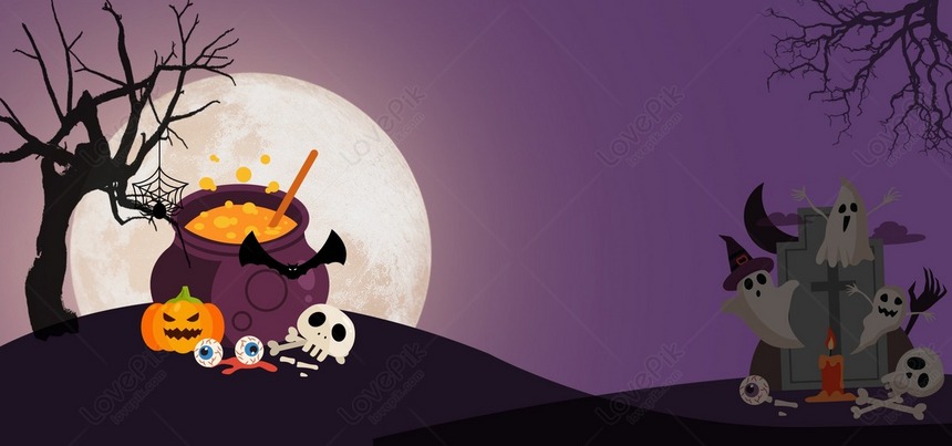 Halloween Full Moon Cartoon Purple Background, Cartoon Backgrounds, Dead  Wood Backgrounds, Full Moon Backgrounds Download Free | Banner Background  Image on Lovepik | 361206105