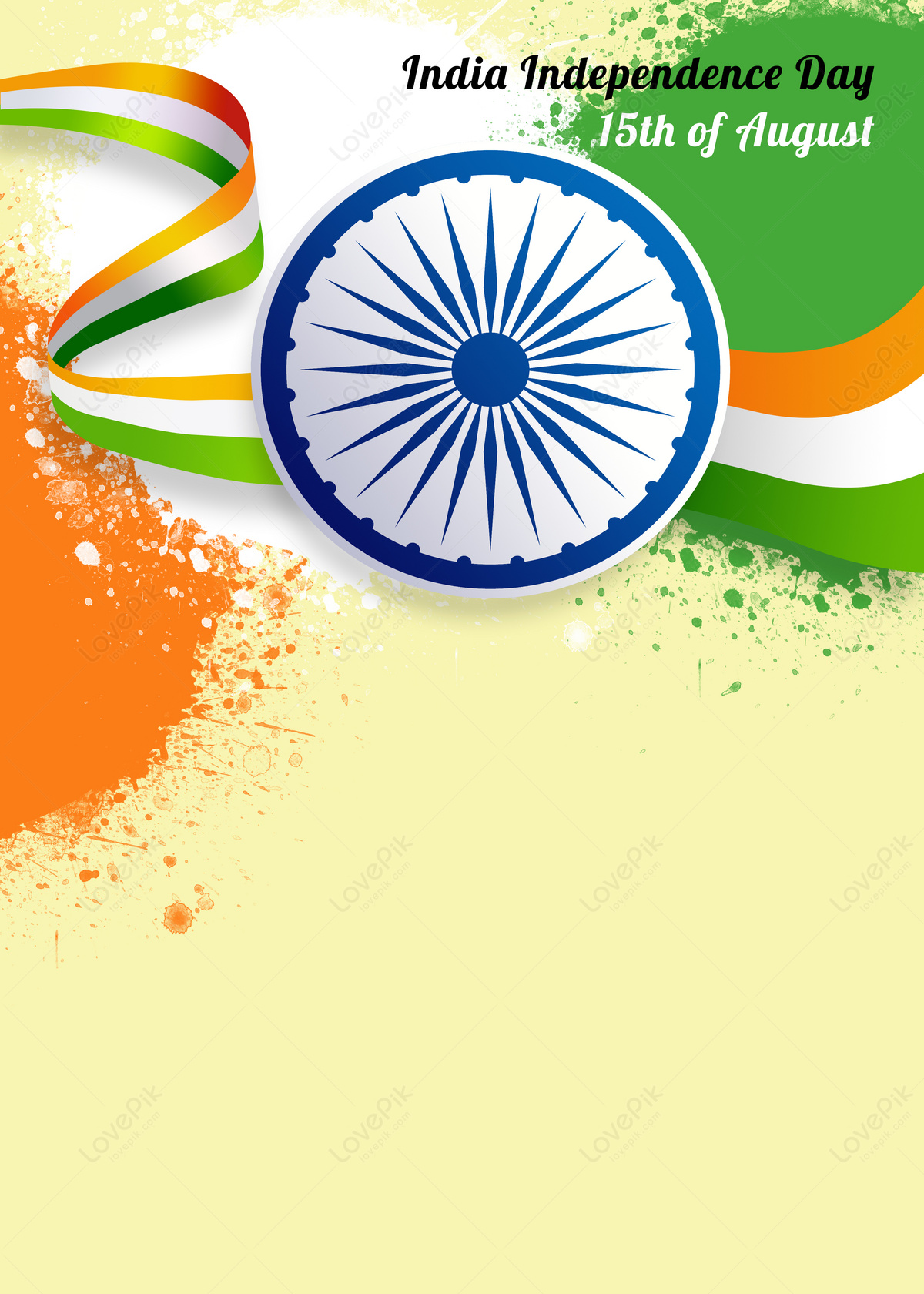 Orange Creative Hand Painted India Background, Splash Backgrounds, Indian  Independence Day Backgrounds, Gradient Backgrounds Download Free | Poster  Background Image on Lovepik | 361178345