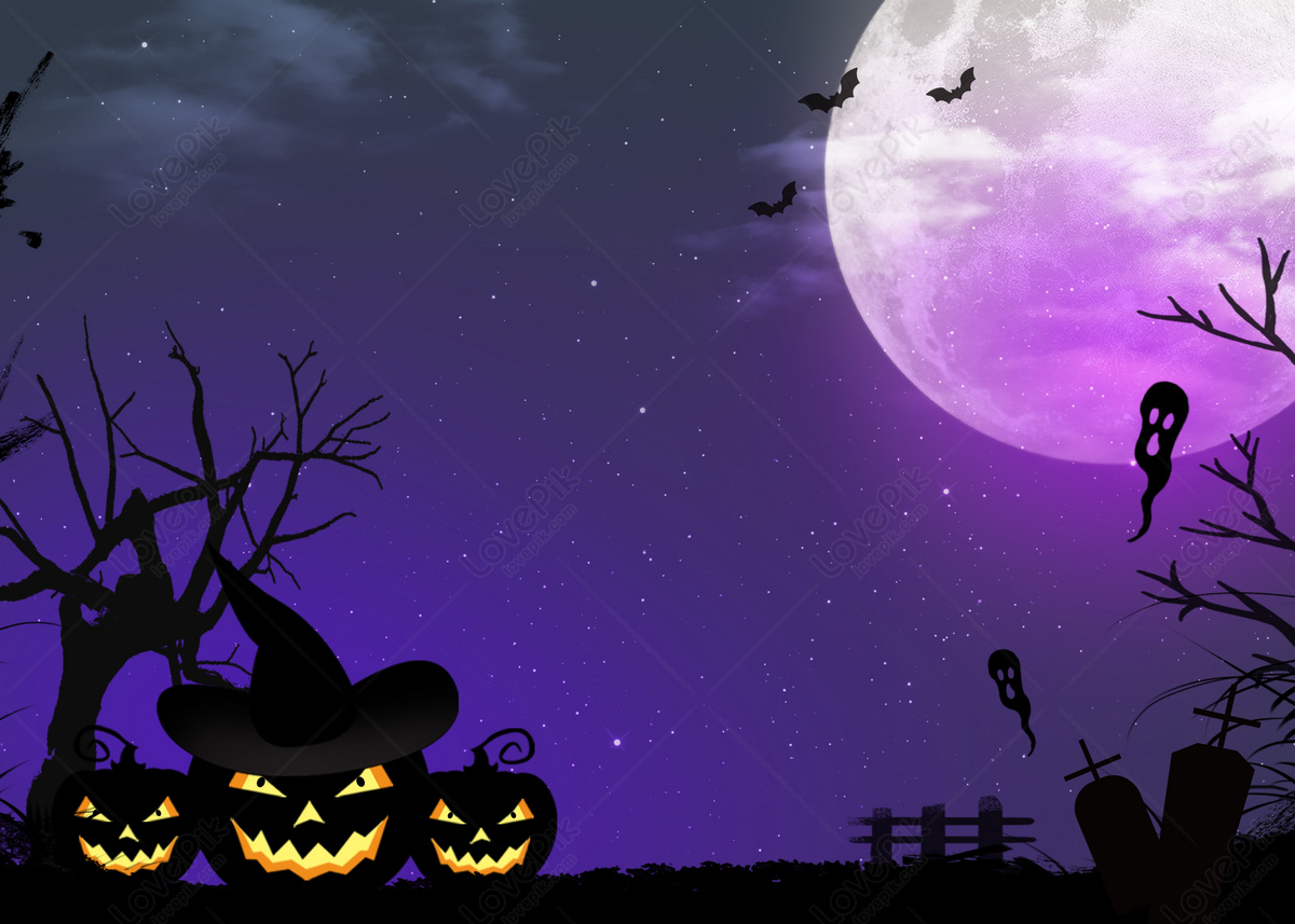 Hình ảnh đen tối của các hình bóng Halloween màu tím sẽ tạo cho bức ảnh của bạn một sức hấp dẫn bí ẩn và đáng sợ. Dễ dàng để thêm vào mọi bức ảnh, các hình bóng sẽ tạo ra một không gian đầy ma mị hoặc giúp tăng sự kinh dị của bức ảnh.