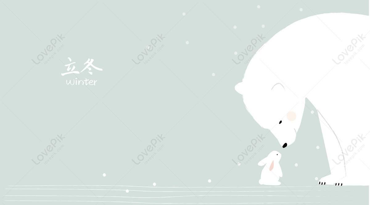 冬の動物の暖かいイラストイメージ 背景 Id Prf画像フォーマットai Jp Lovepik Com