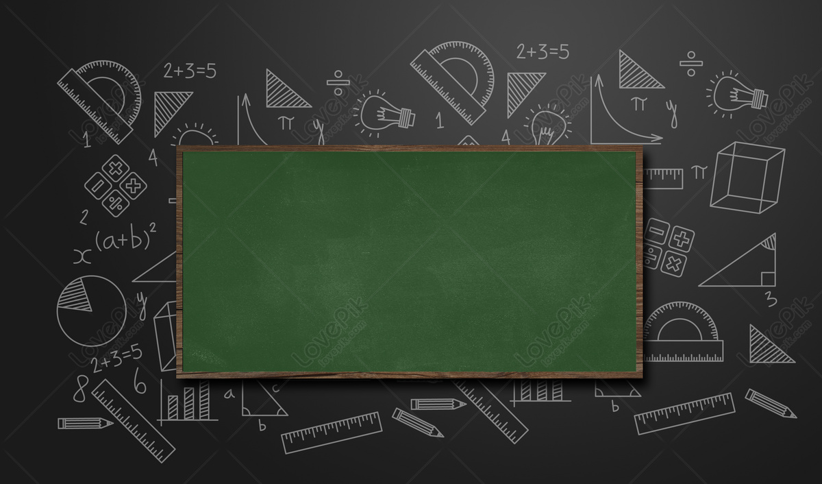 Educational blackboard background, blackboard green, dark green, blackboard school Background