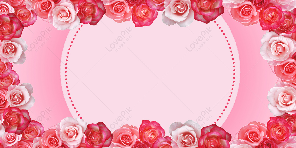 High Definition Tanabata Valentines Day Flowers Background Download Free |  Banner Background Image on Lovepik | 400060106
