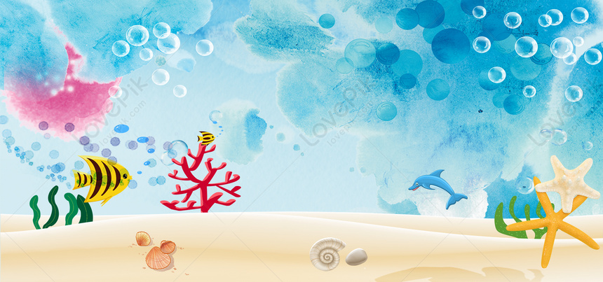 Fresh Sea Download Free | Banner Background Image on Lovepik | 400055957