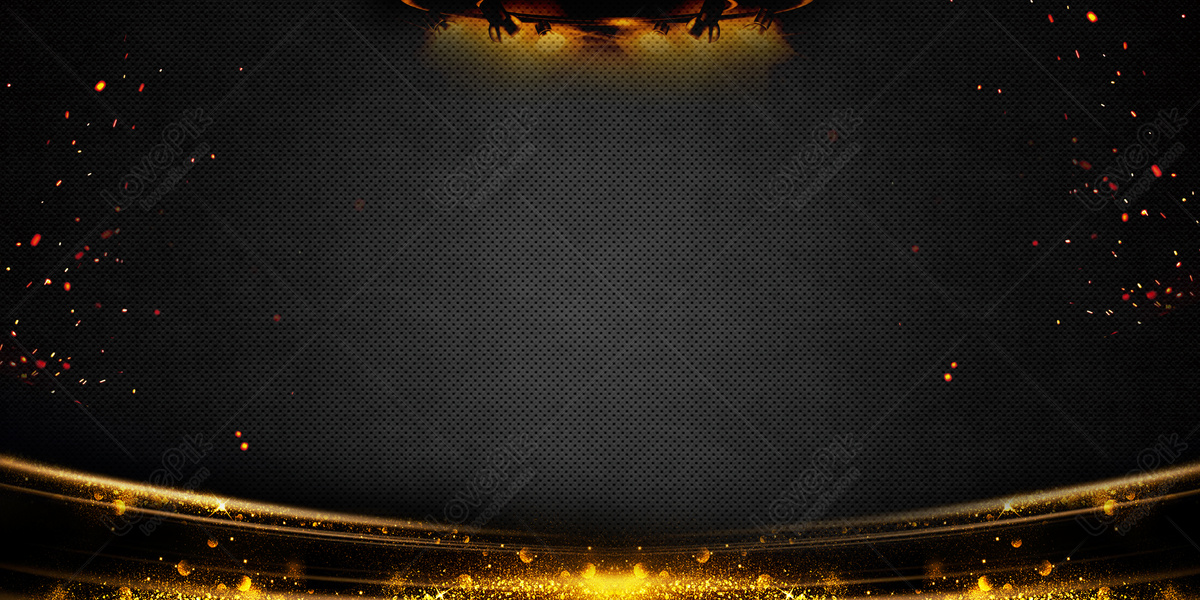 Atmospheric Black Gold Background Download Free | Banner Background Image  on Lovepik | 401447453