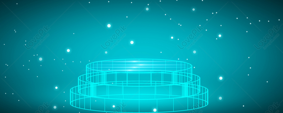 Background Of Science And Technology Exhibition Platform Download Free |  Banner Background Image on Lovepik | 400116618