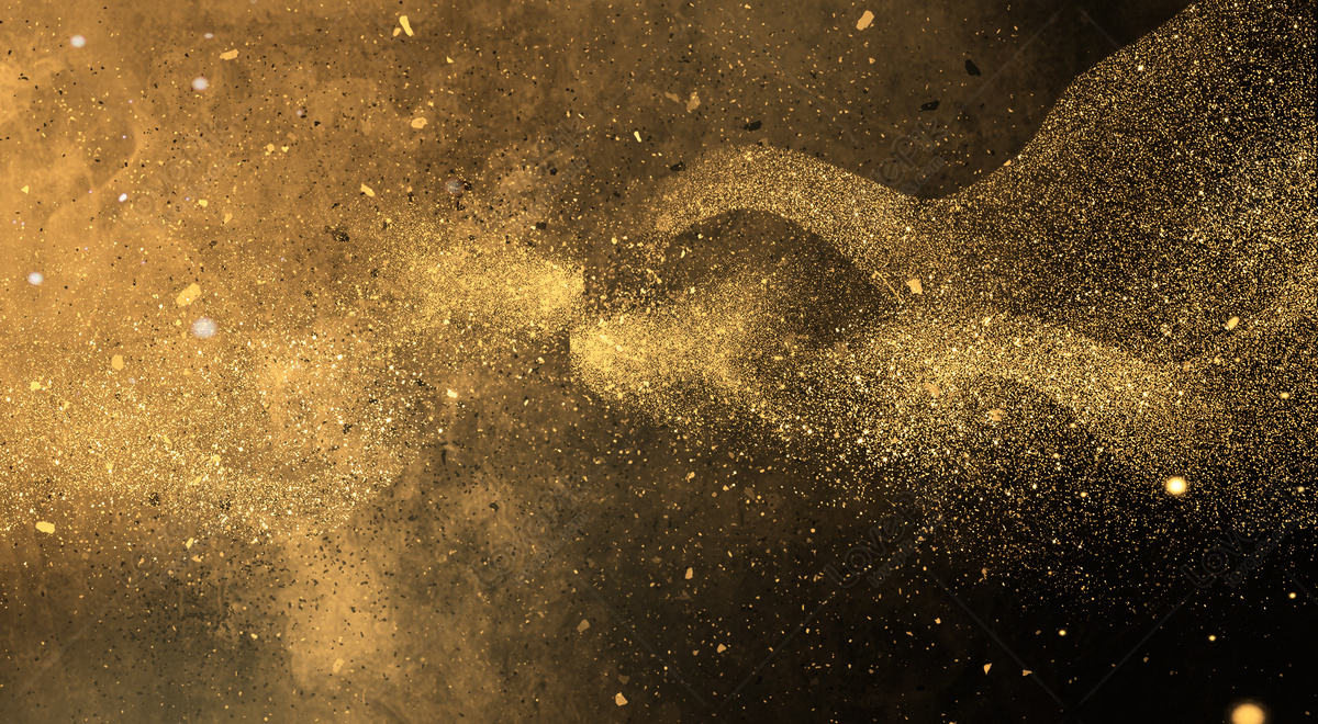 Black Gold Background Of Science And Technology Download Free | Banner  Background Image on Lovepik | 400081967