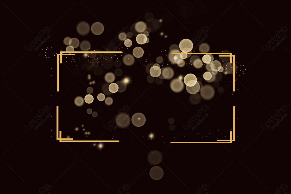 Black Gold Border Background Download Free | Banner Background Image on