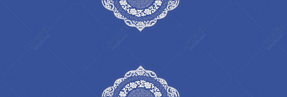 royal blue background vintage