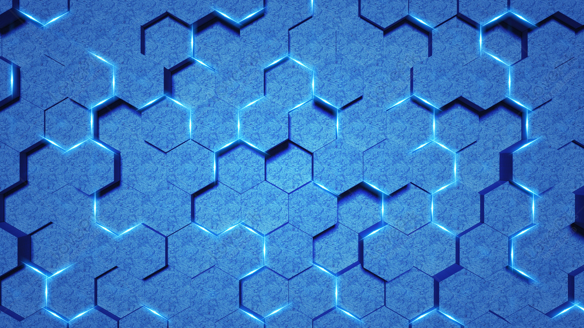 Blue Background Of Science And Technology Download Free | Banner ...