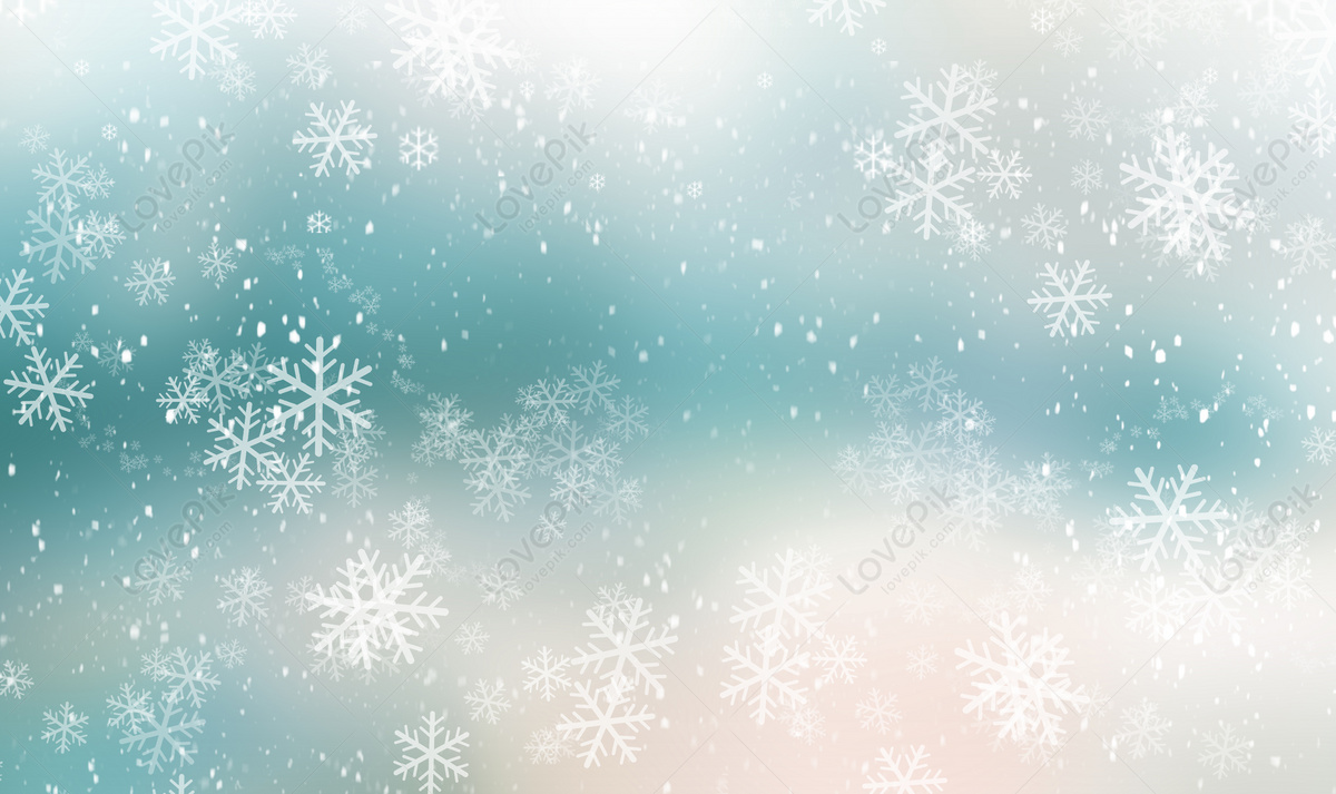 Gradient Snowflake Background Download Free | Banner Background Image ...