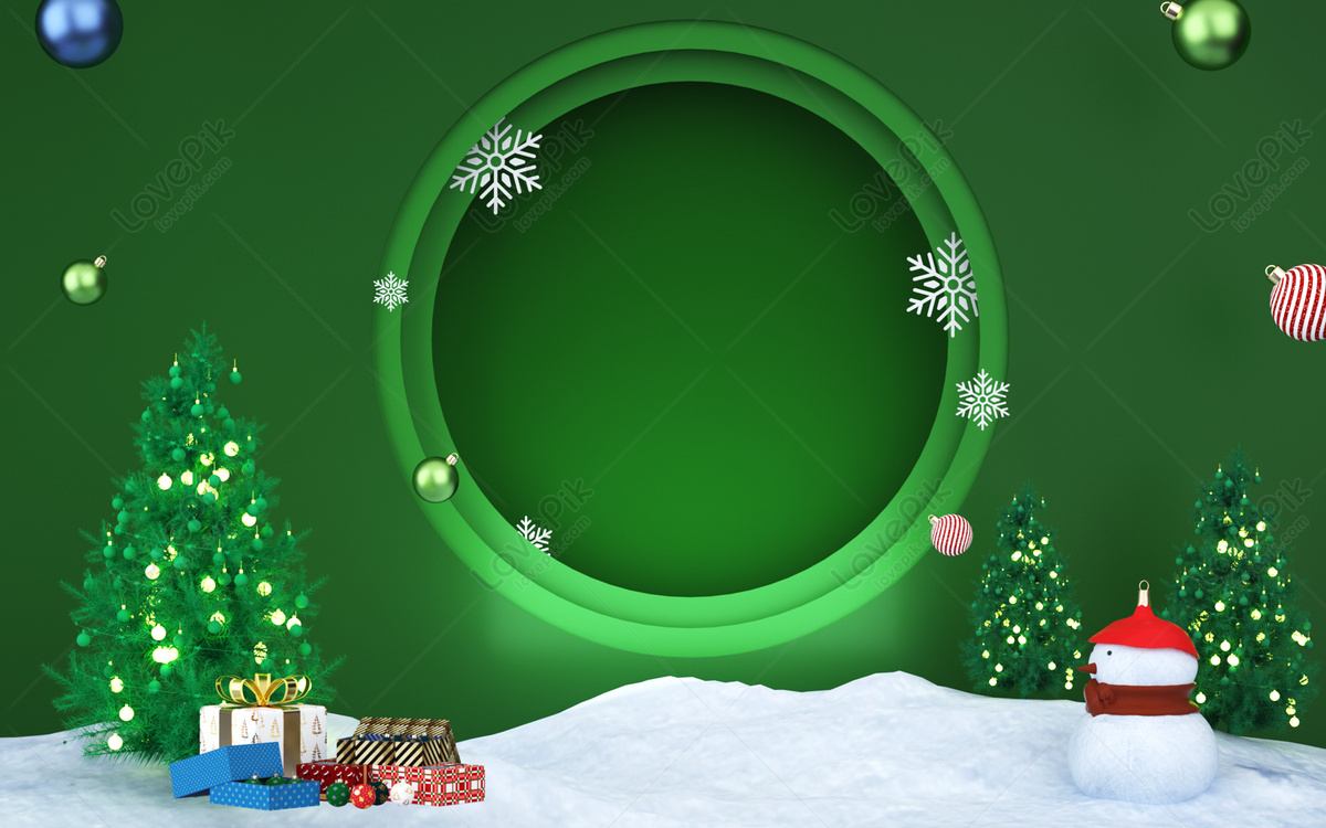 Green Christmas Background Download Free | Banner Background Image on  Lovepik | 401656674