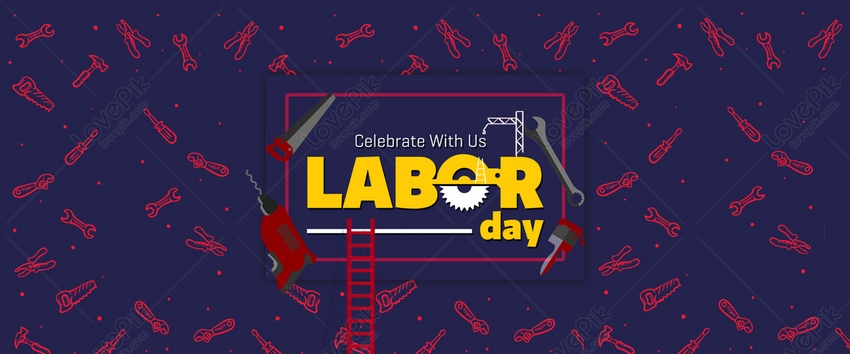 Seamless Labor Day Background in Illustrator, SVG, JPG, EPS, PNG - Download  | Template.net