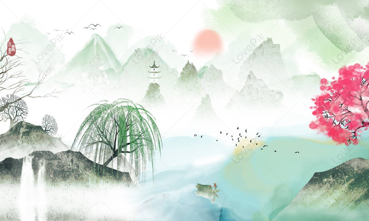 Landscape Concept Download Free | Banner Background Image on Lovepik ...