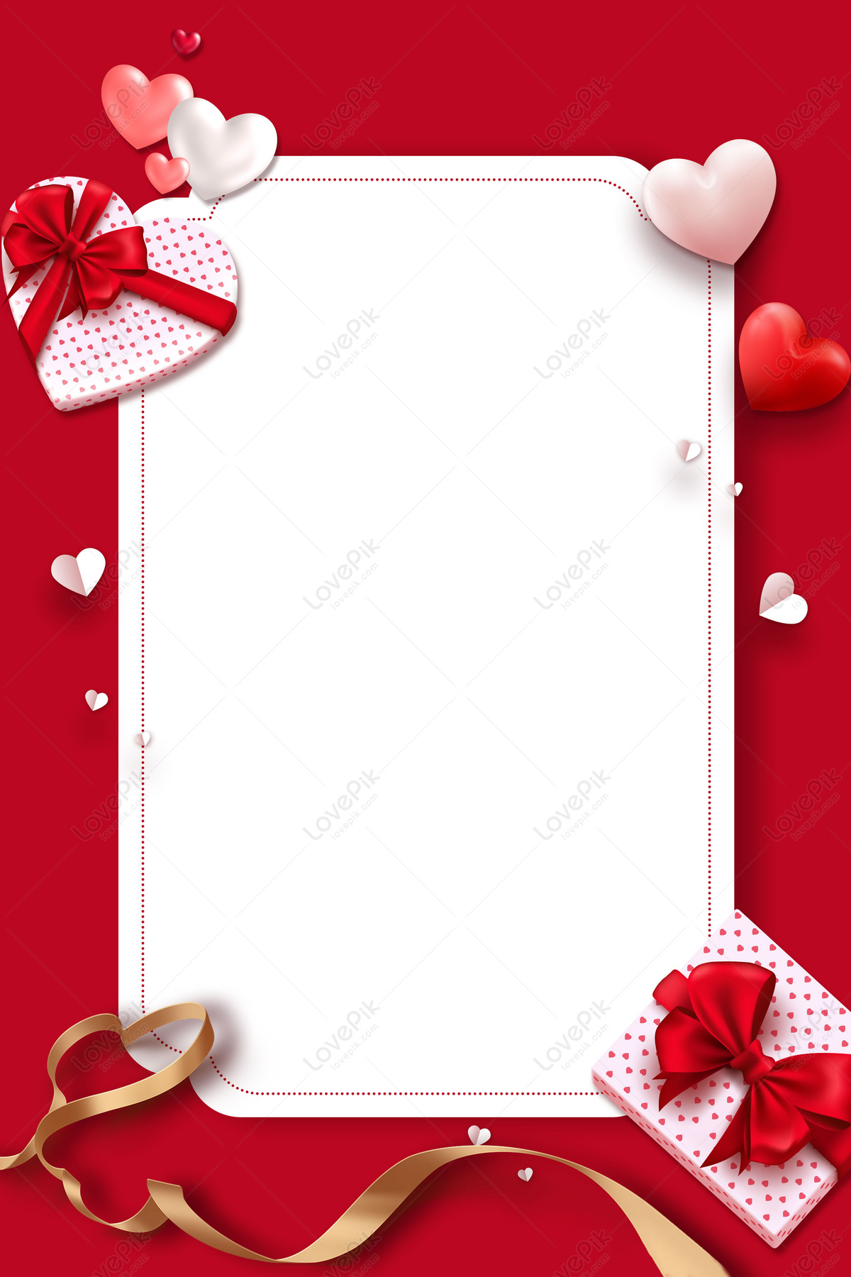 Free Christmas Background with Gift