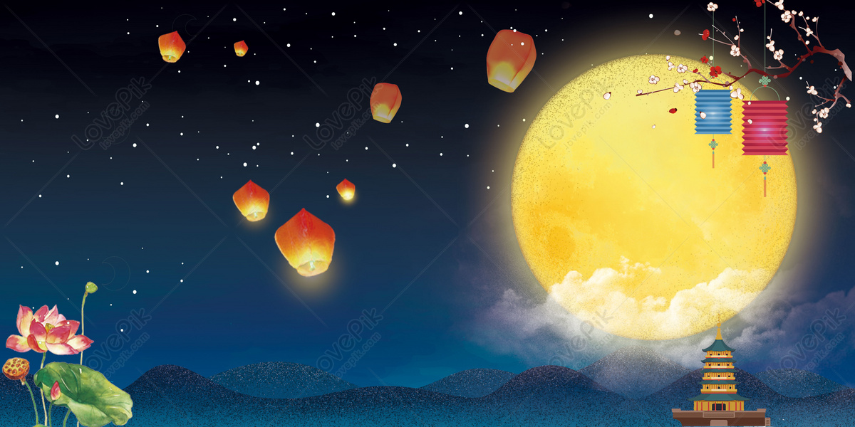 Mid Autumn Festival Download Free | Banner Background Image on Lovepik |  400601304
