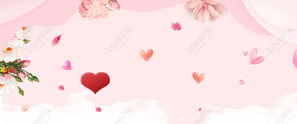 Pink Flower Background Download Free | Banner Background Image on ...