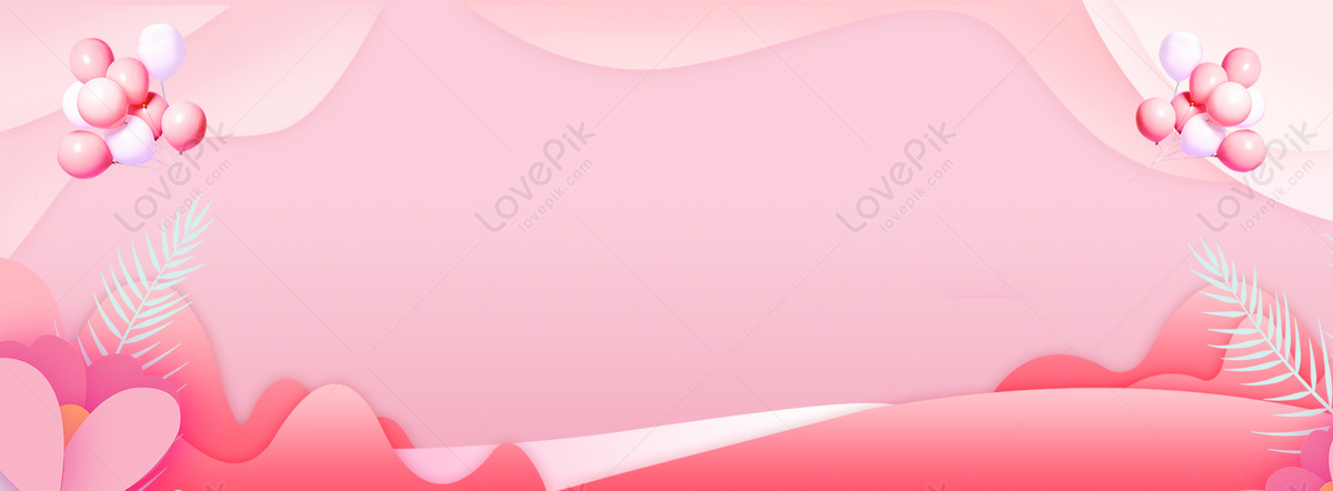 Pink Romantic Paper Cut Background Download Free | Banner Background Image  on Lovepik | 401463354