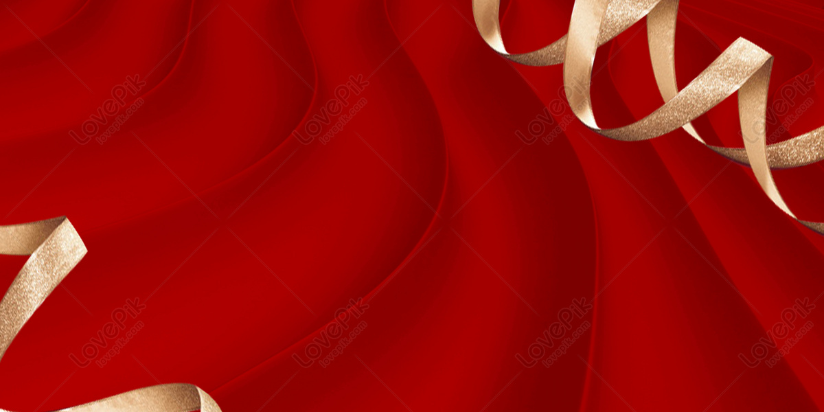 Red Ribbon Background Download Free | Banner Background Image on Lovepik |  401682894