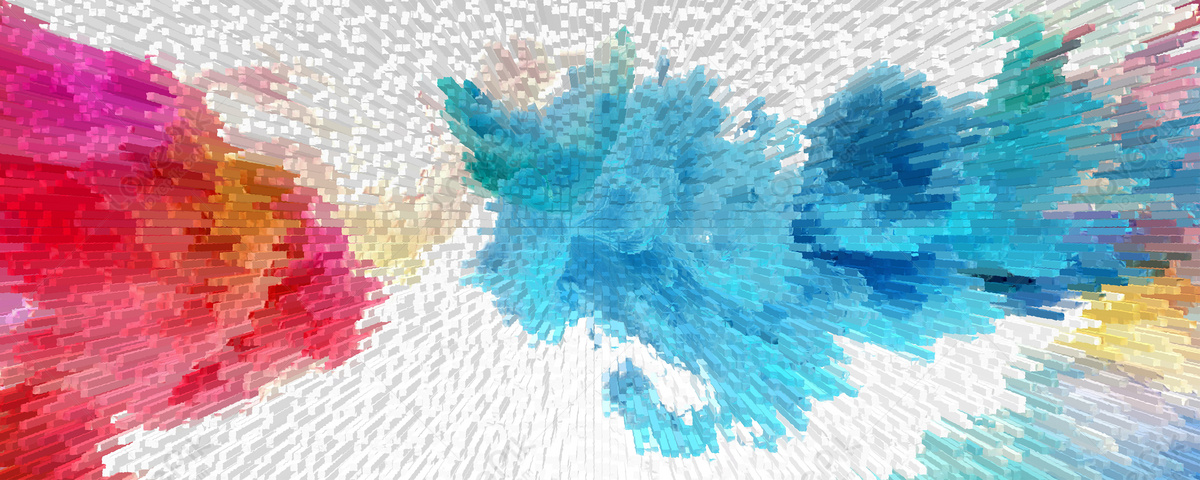 潑墨立體3d背景圖片素材-PSD圖片尺寸5000 × 2000px-高清圖片400084766 