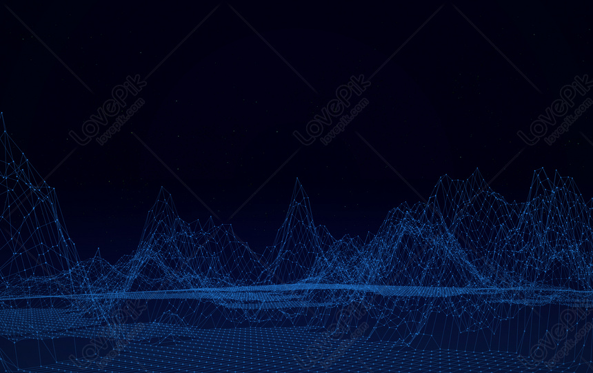 Blue Big Data Background Download Free | Banner Background Image on Lovepik  | 401596519