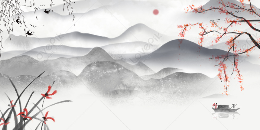 Chinese Style Background Download Free | Banner Background Image on ...