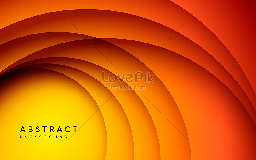 Fondo Circular Abstracto Naranja Y Amarillo Imagen de Fondo Gratis  Descargar en Lovepik