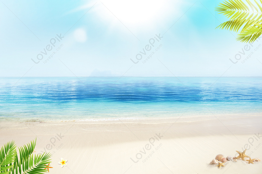 Summer Beach Background Download Free | Banner Background Image on