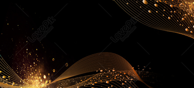 Black Gold Lines Background Download Free | Banner Background Image on ...