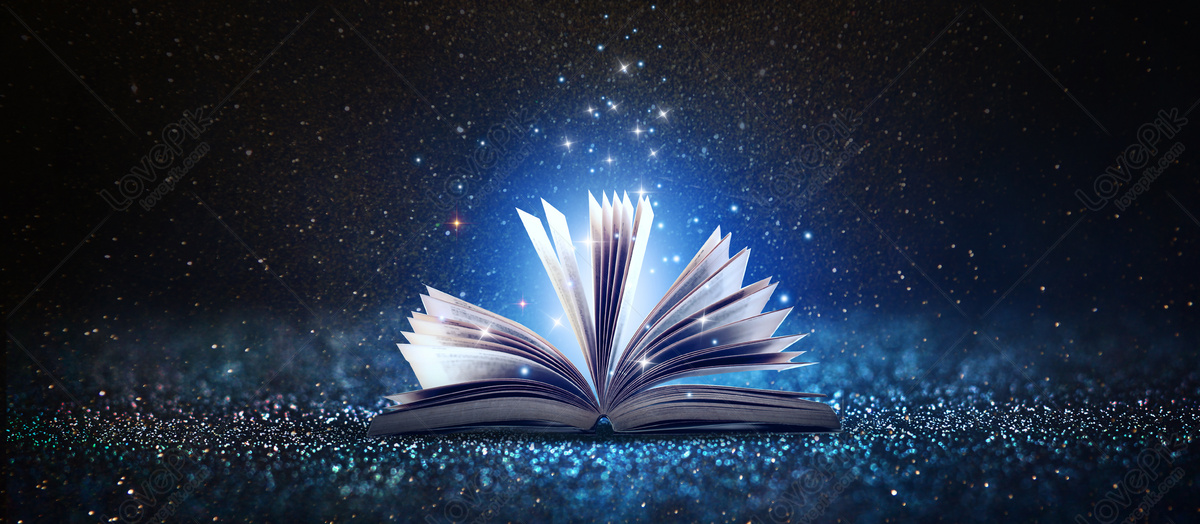 A Book That Blossomed In The Dark Download Free | Banner Background Image  on Lovepik | 500602193
