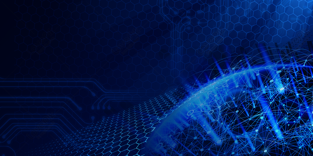 Blue Technology Background Download Free Banner Background Image On