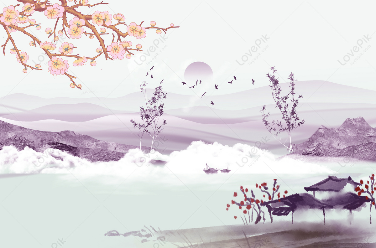 chinese landscape background