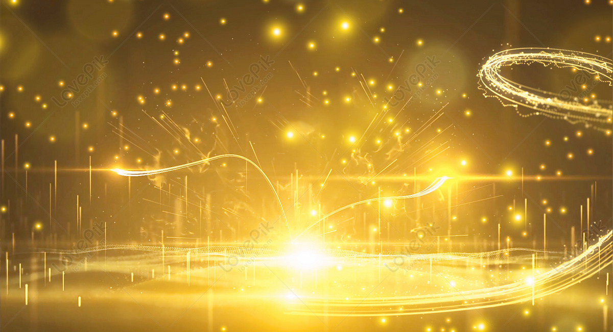 Golden Particles Download Free | Banner Background Image on Lovepik |  401878447